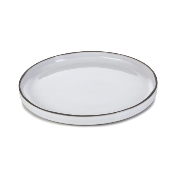 CARACTERE WHITE CUMULUS DINNER PLATE 26X26X2,2CM