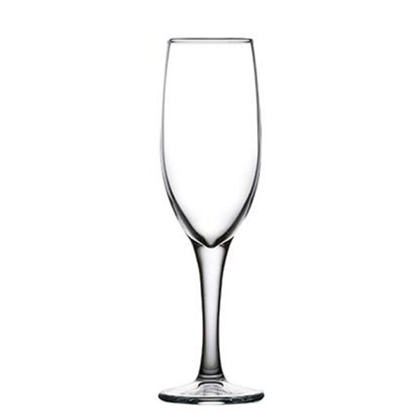 MODA CHAMPAGNE FLUTE TEMPERED 165CC H:18.3CM P/1200 FLX12