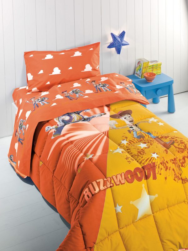 Πάπλωμα Μονό Disney 170x270 TOY STORY ARANCIO