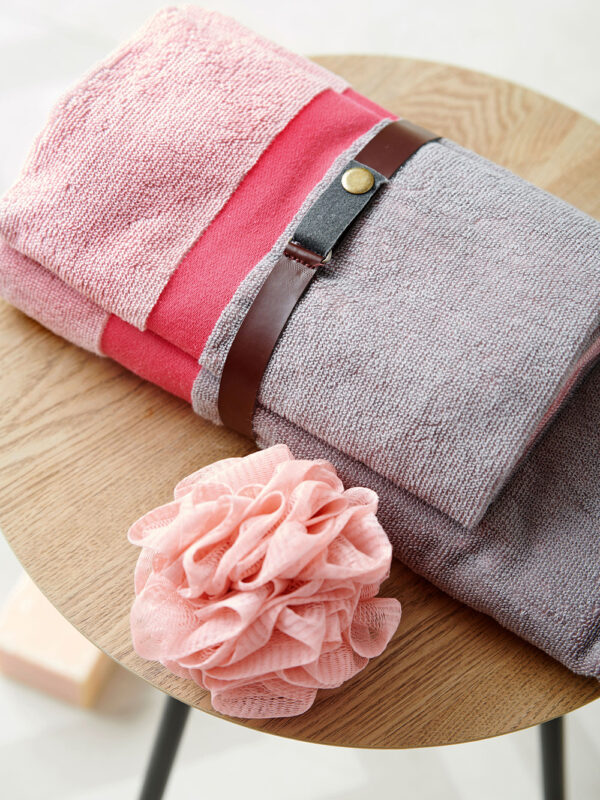 Σετ 2 Πετσέτες 50x90 Towels Collection FANDAGO PINK