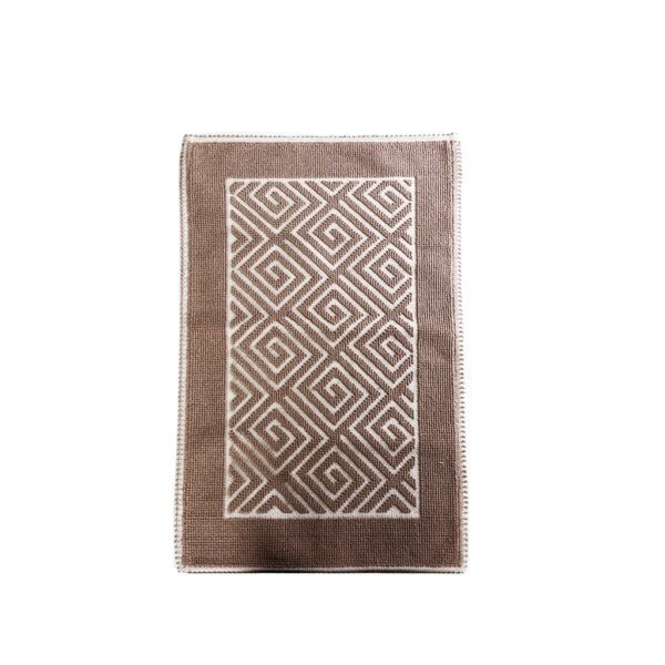 LABYRINTH BROWN ΧΑΛΙ 90% COTTON/10% POLYESTER 60Χ100ΕΚ