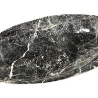 MARBLE ΠΙΑΤΕΛΑ ΟΒΑΛ ΜΑΥΡΟ 33Χ22ΕΚ
