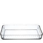 Χ.ΣΥΣΚ. BORCAM RECT. TRAY TEMPERED 40X27X6CM 3800CC P/168 OB6 (smB)