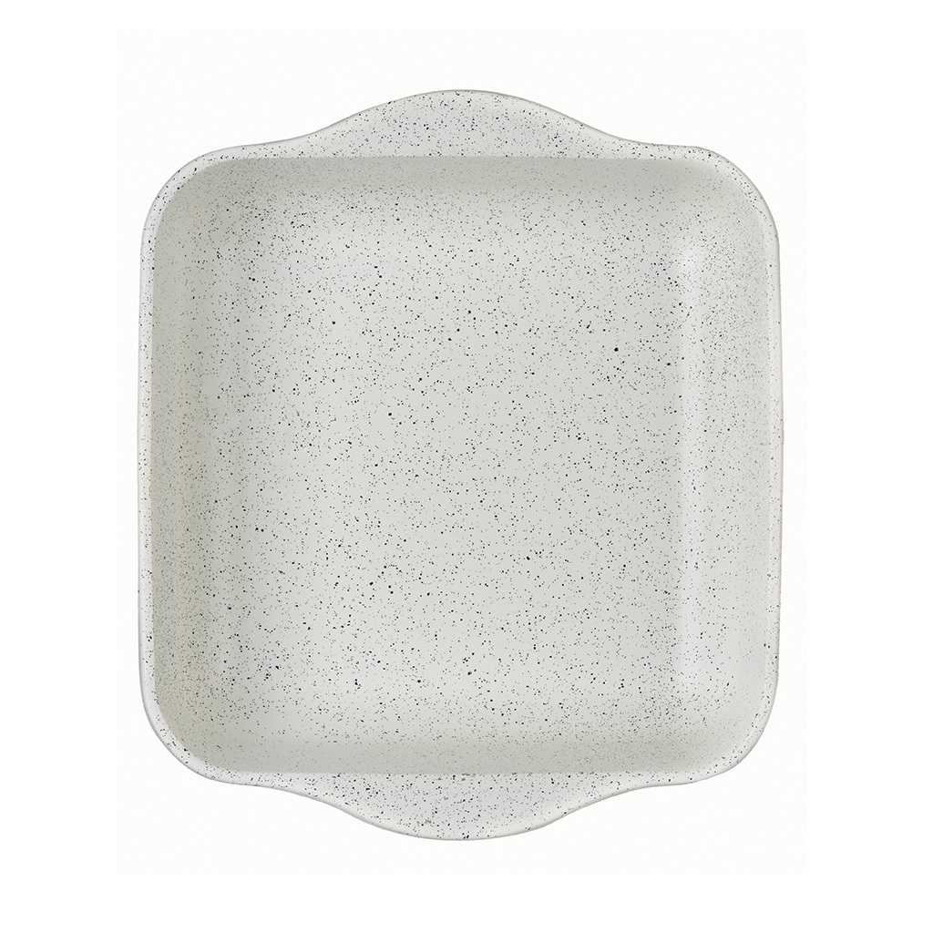 BORCAM NON-STICK WHITE SQ. TRAY TEMP. 1950CC 25,6X22X5,93 P/210 GB1.OB6 (smC)