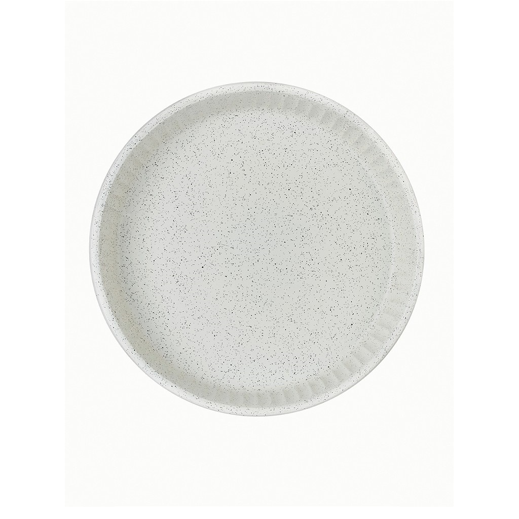 BORCAM NON-STICK WHITE TART TRAY TEMP. 1720CC H: 4,5 D: 26CM P/216 GB1.OB6 (smC)