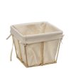 DIS. ΚΑΛΑΘΙ ΤΕΤΡΑΓ. COTTON ΜΕ ΨΑΘΙΝΟ STAND 15X15X11,5EK