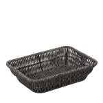 ΨΩΜΙΕΡΑ SYNTH. RATTAN ΟΡΘ. L ΓΚΡΙ 27Χ20Χ7ΕΚ