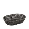 ΨΩΜΙΕΡΑ SYNTH. RATTAN ΟΒΑΛ L ΓΚΡΙ 28Χ20Χ7ΕΚ (smA)