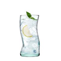 AMORF LONG DRINK 440CC H: 15 D: 7CM MADE OF RECYCLED GLASS P/840 GB4.OB24