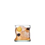 DIS. AMORF WATER 340CC H: 8.6 D: 8.4CM MADE OF RECYCLED GLASS P/1152 GB4.OB24