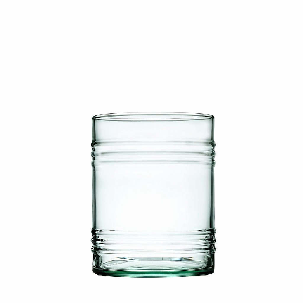 AWARE TINCAN COCKTAIL 280ML MADE OF REC. GLASS H:8,8 D:7,25CM P/1632 GB4.OB24