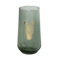 DIS. JUNGLE ZEBRA ΠΡΑΣΙΝΟ ΠΟΤΗΡΙ ΝΕΡΟΥ 470ML 7,8X14,8EK
