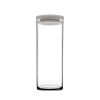 BREAKFAST CLUB JAR W/WHITE LID 1230CC H: 23,4 P/384 GB2.OB8