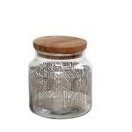 DIS. LABYRINTH SILVER ΔΟΧΕΙΟ ΜΕ ΚΑΠΑΚΙ 635ML 10X11EK