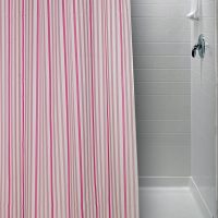 Κουρτίνα Μπάνιου 180x200 STRIPE PINK