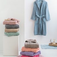 Μπουρνούζι Bath Collection FUNKY MISTY Large