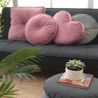 Διακοσμητικο Μαξιλαρι Velvet Feel 45x38 VF806 PINK