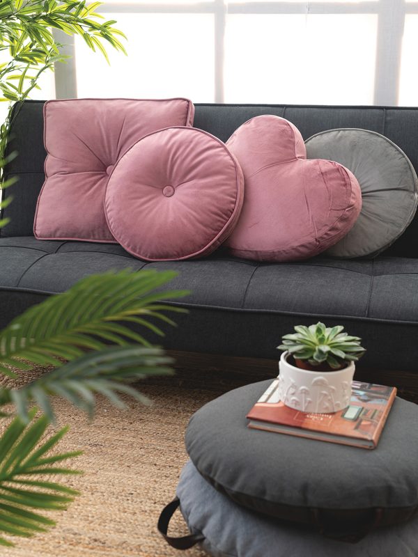 Διακοσμητικο Μαξιλαρι Velvet Feel 45x38 VF806 PINK