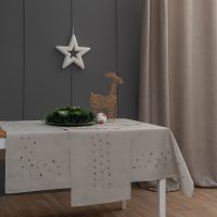 Τραπεζοκαρέ Christmas Collection 85x85 CD02 GREY