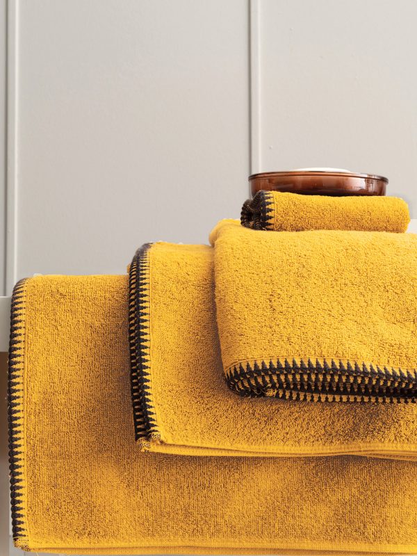 Πετσέτα Λουτρού Towels Collection 70x140 BROOKLYN YELLOW