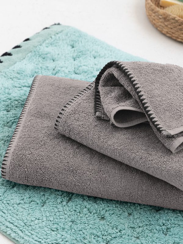 Πετσέτα Λουτρού Towels Collection 100x150 BROOKLYN GREY