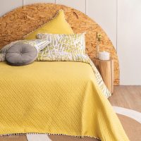 Κουβερλί King Size 260x240 JUNIPER YELLOW