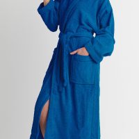 Μπουρνουζι Bath Collection GEM BLUE Medium