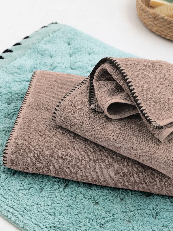 Πετσέτα Λουτρού Towels Collection 70x140 BROOKLYN TAUPE