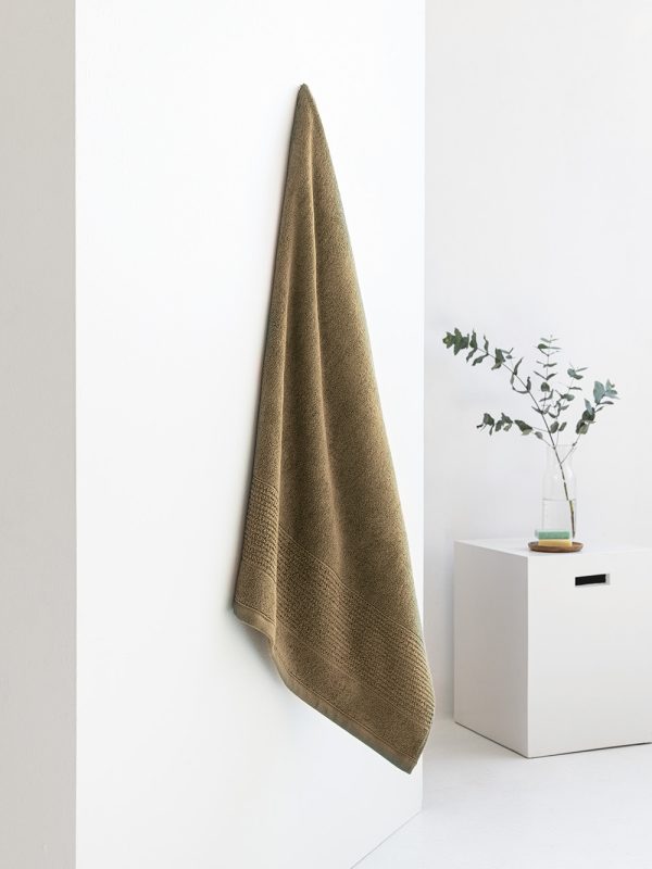 Πετσέτα Λουτρού Towels Collection 70x140 ROKE KHAKI