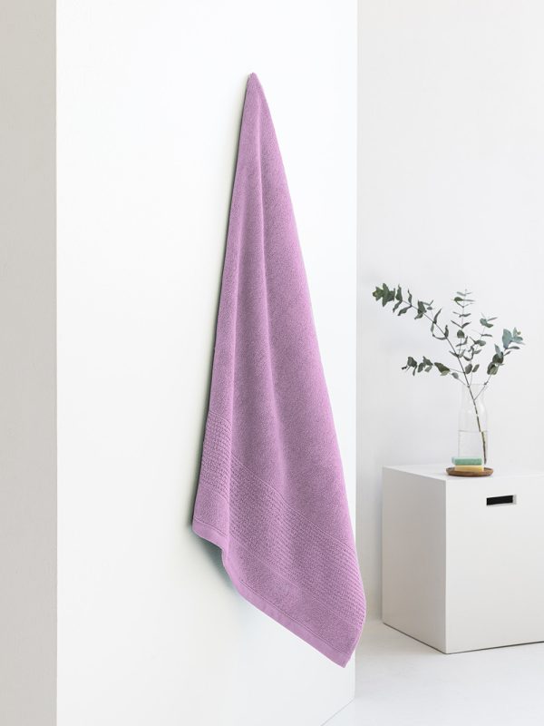 Πετσέτα Λουτρού Towels Collection 70x140 ROKE VIOLET