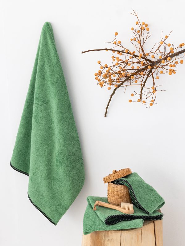 Σετ Πετσετες Towels Collection BROOKLYN GREEN