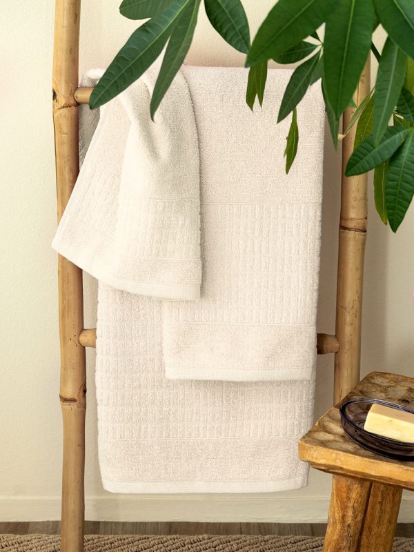 Σετ Πετσετες Towels Collection ROLL ECRU