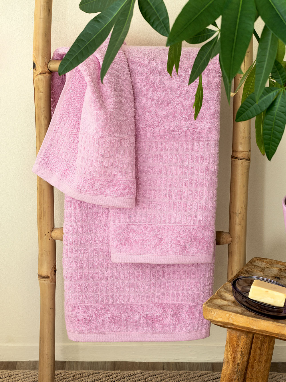 Πετσέτα Χεριών Towels Collection 30x50 ROLL PINK