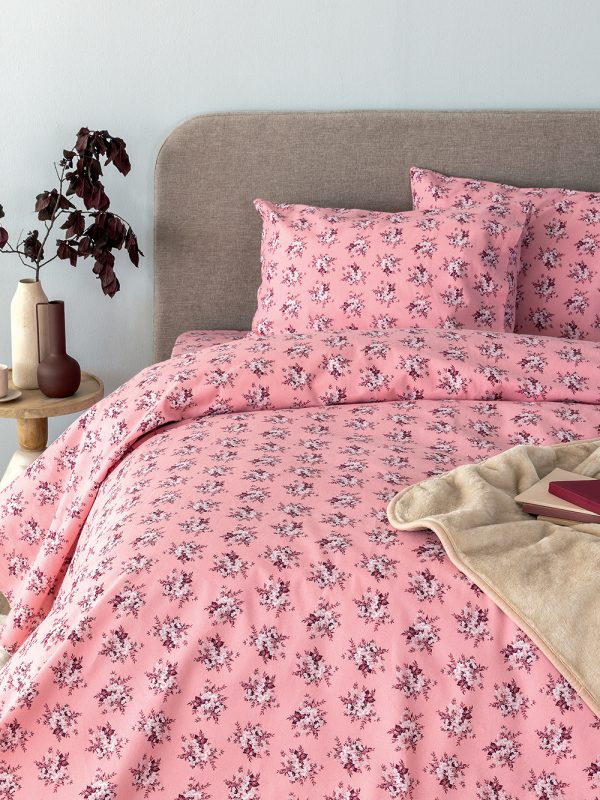 Σετ King Size Σεντόνια Flannel Beauty 280x265 FB0231