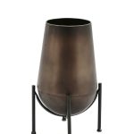 ΒΑΖΟ ΜΕΤΑΛ. ΜΕ STAND ΜΠΡΟΝΖΕ 35ΕΚ