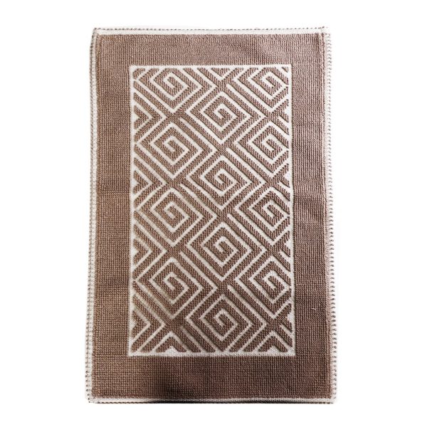 LABYRINTH BROWN ΧΑΛΙ 90% COTTON/10% POLYESTER 140Χ200ΕΚ