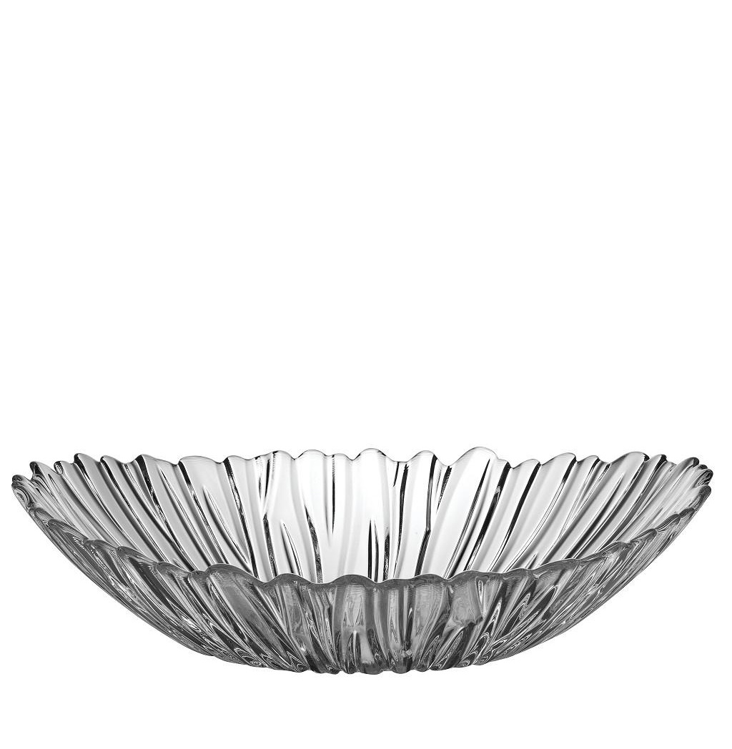 UP.OR. AURORA OVAL BOWL TEMPERED 1800CC 33x8,4CM P/96 GB1.OB2