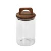 ΓΥΑΛΙΝΟ ΔΟΧΕΙΟ ΜΕ ΚΑΠΑΚΙ ΑΚΑΚΙΑΣ 950ML 10X19,5EK