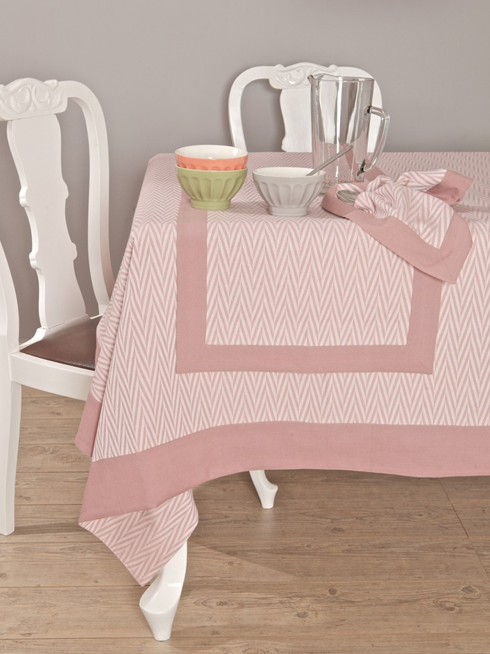 Σετ 4 Πετσέτες Κουζίνας Festosi 45x70 KP-383 LIGHT PINK