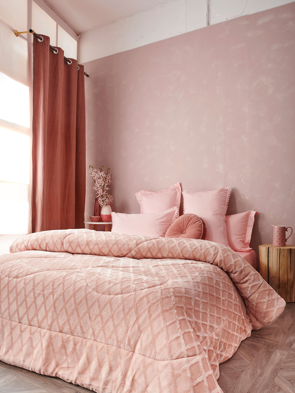 Κουβερτοπάπλωμα King Size 240x260 NADINE ROSE