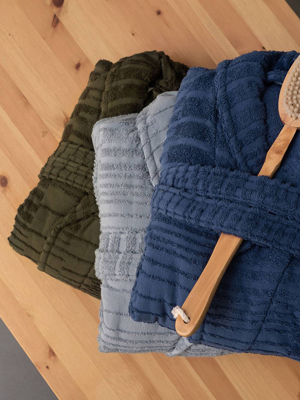 Μπουρνούζι Bath Collection BAKER NAVY Small - Medium Μπουρνούζι Bath Collection BAKER NAVY Small - Medium