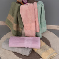 Σετ Πετσέτες Towels Collection CACTUS GREEN
