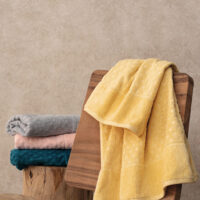 Πετσέτα Λουτρού Towels Collection 70x140 ERIN YELLOW