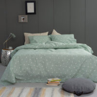 Σεντονι Υπέρδιπλο Luminous 240x260 FLECK PISTACHIO