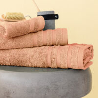 Σετ Πετσετες Towels Collection BEREN CARAMEL