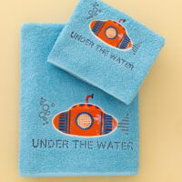 Σετ Παιδικές Πετσέτες Kids Bath SUBMARINE