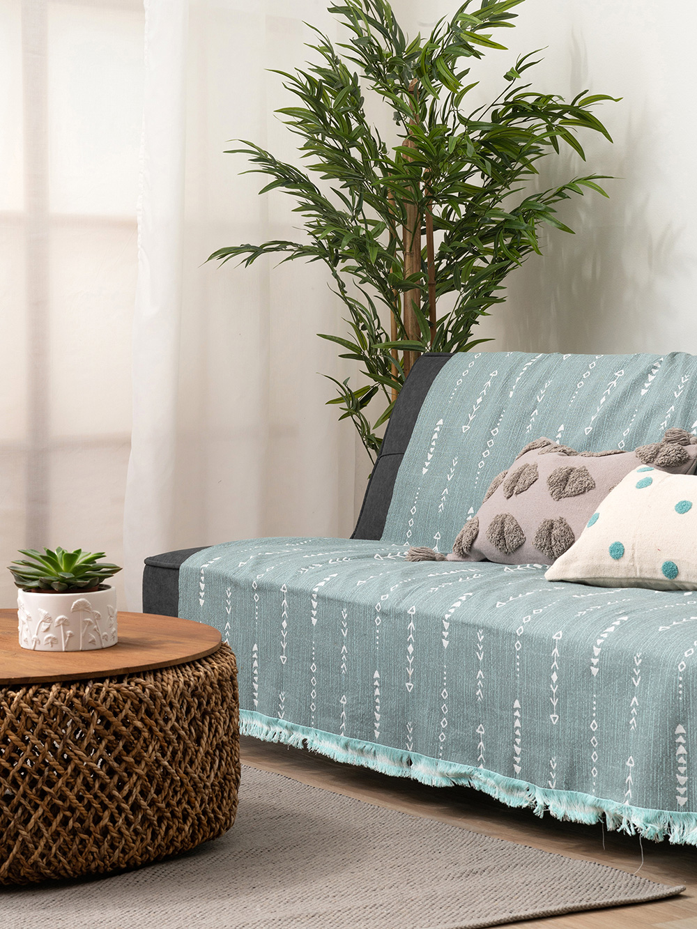 Ριχτάρι Τριθέσιου Καναπέ VELOS MINT Ριχτάρι Τριθέσιου Καναπέ VELOS MINT