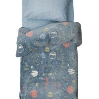 Κουβερτα Μονή Luminous 160x220 NEBULA