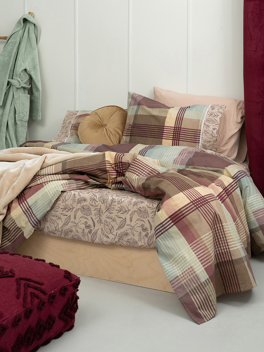 Σετ Υπέρδιπλα Σεντόνια Coordinabile 240x260 CB2077 Με Λάστιχο Σετ Υπέρδιπλα Σεντόνια Coordinabile 240x260 CB2077 Με Λάστιχο