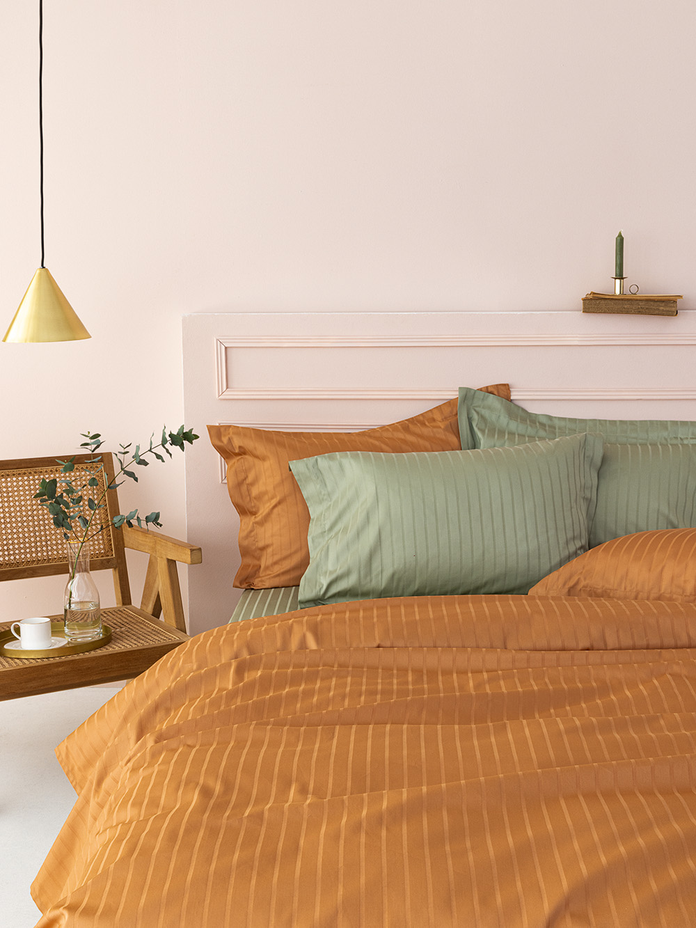 Σετ Παπλωματοθήκη Υπέρδιπλη 240x250 Sateen Riga CARAMEL Σετ Παπλωματοθήκη Υπέρδιπλη 240x250 Sateen Riga CARAMEL